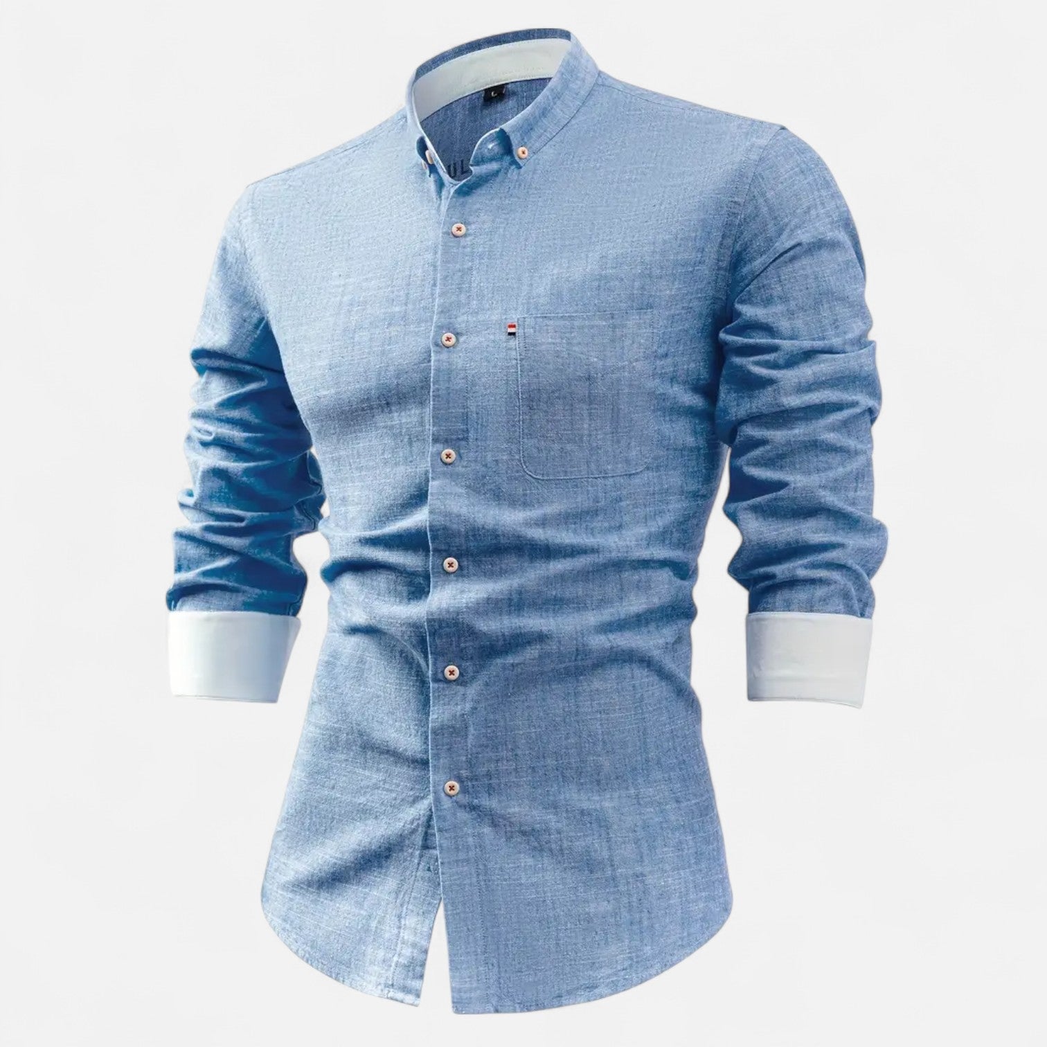Men's Vintage Utility Shirt for Casual Layering 1