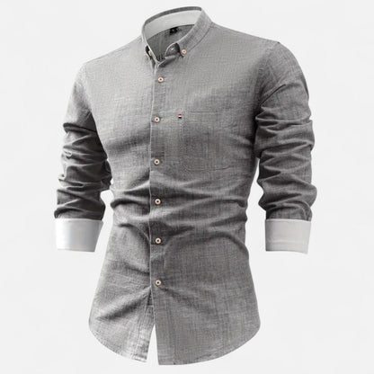 Men's Vintage Utility Shirt for Casual Layering 3