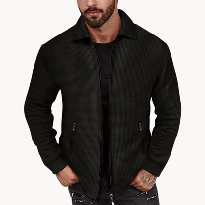 Men's Waffle Jacket for Casual Sophistication 1
