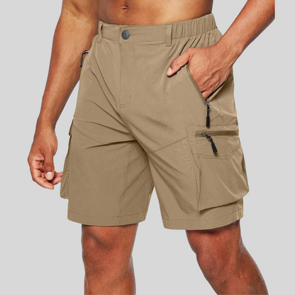 Men's Water-Repellent Cargo Shorts for Outdoor Adventures 4