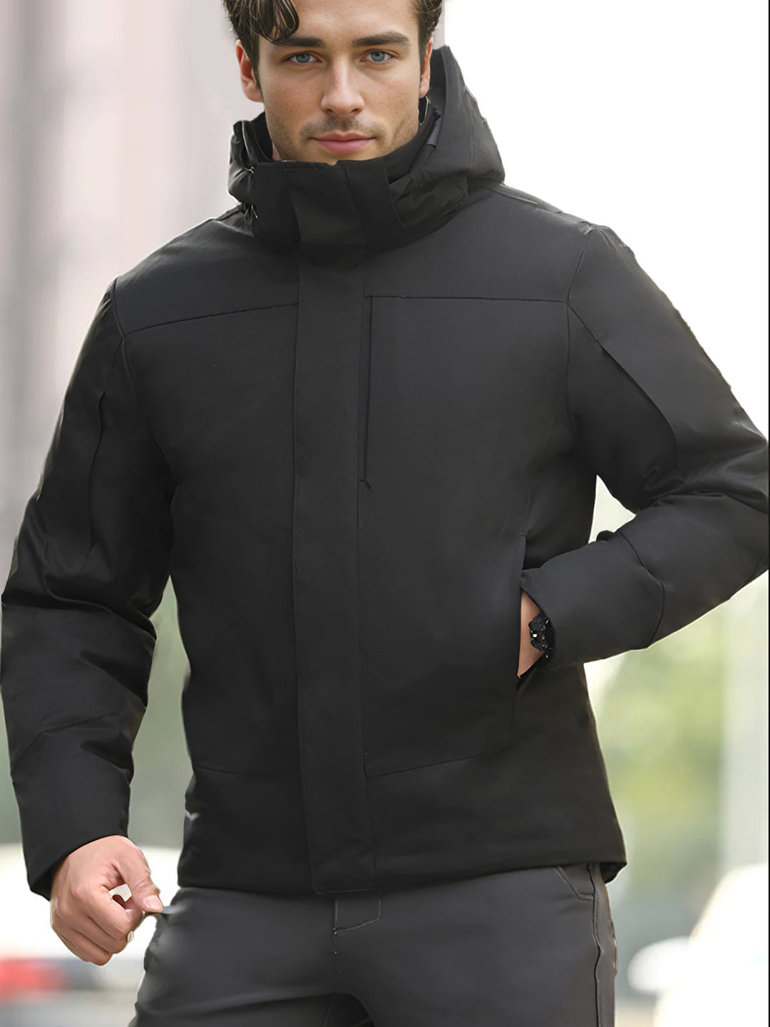 Men's Waterproof Insulated Winter Jacket for Outdoor Adventures 1