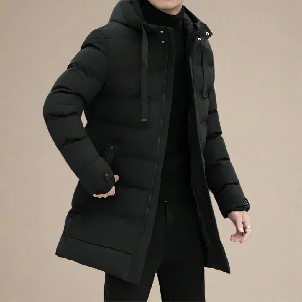 Men's Waterproof Long Winter Jacket 1