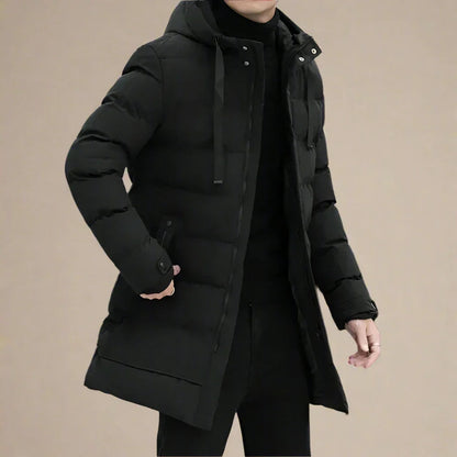 Men's Waterproof Long Winter Jacket 1
