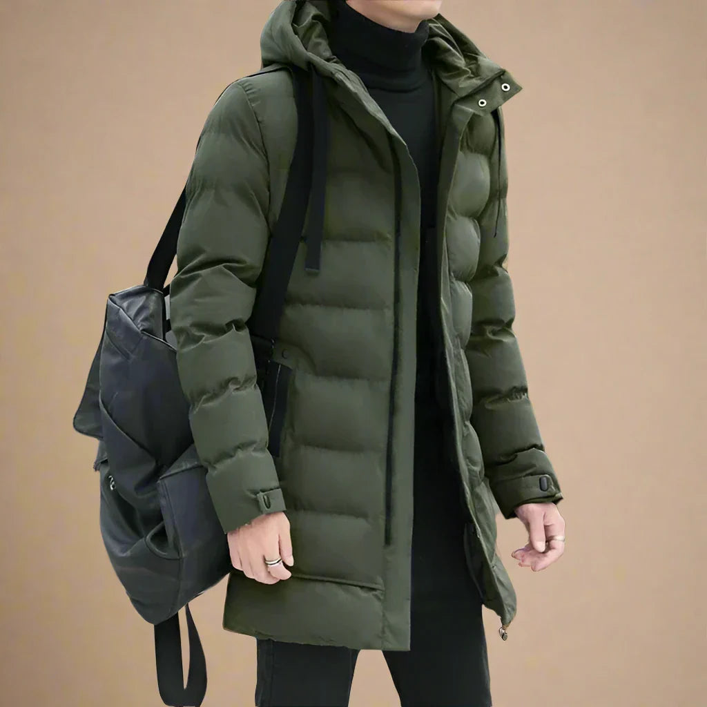 Men's Waterproof Long Winter Jacket 2