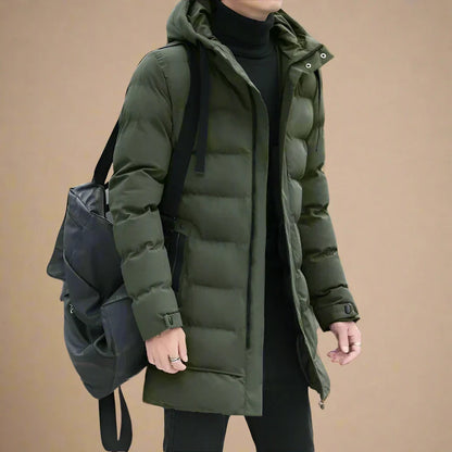 Men's Waterproof Long Winter Jacket 2