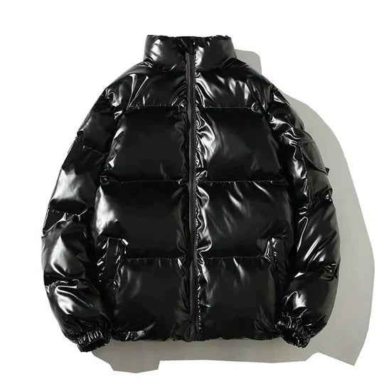 Men's Windproof Metallic Winter Jacket 1