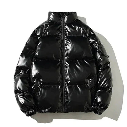 Men's Windproof Metallic Winter Jacket 1