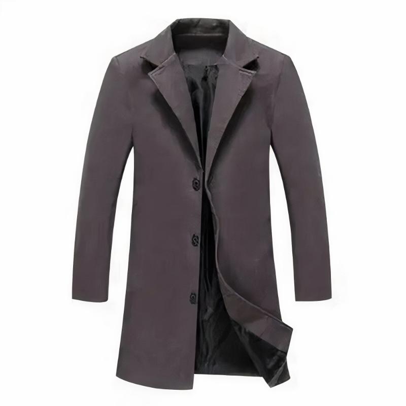Men's Winter Coat - Elegant Overcoat for Cold Weather 4