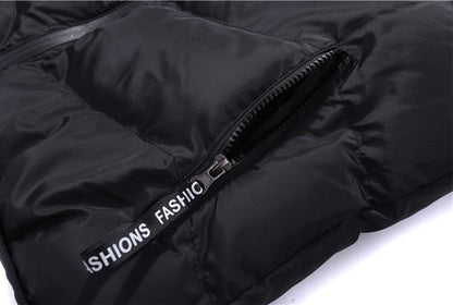 Men's Zip-Up Vest with Vertical Seams 8