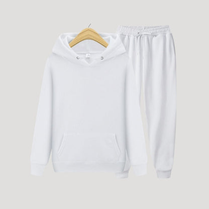 Men's and Women's Fleece Tracksuit Set 12