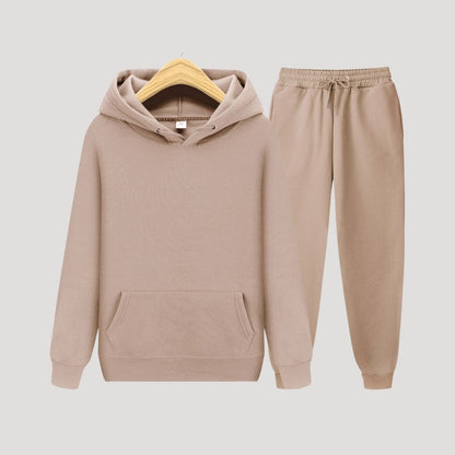 Men's and Women's Fleece Tracksuit Set 4