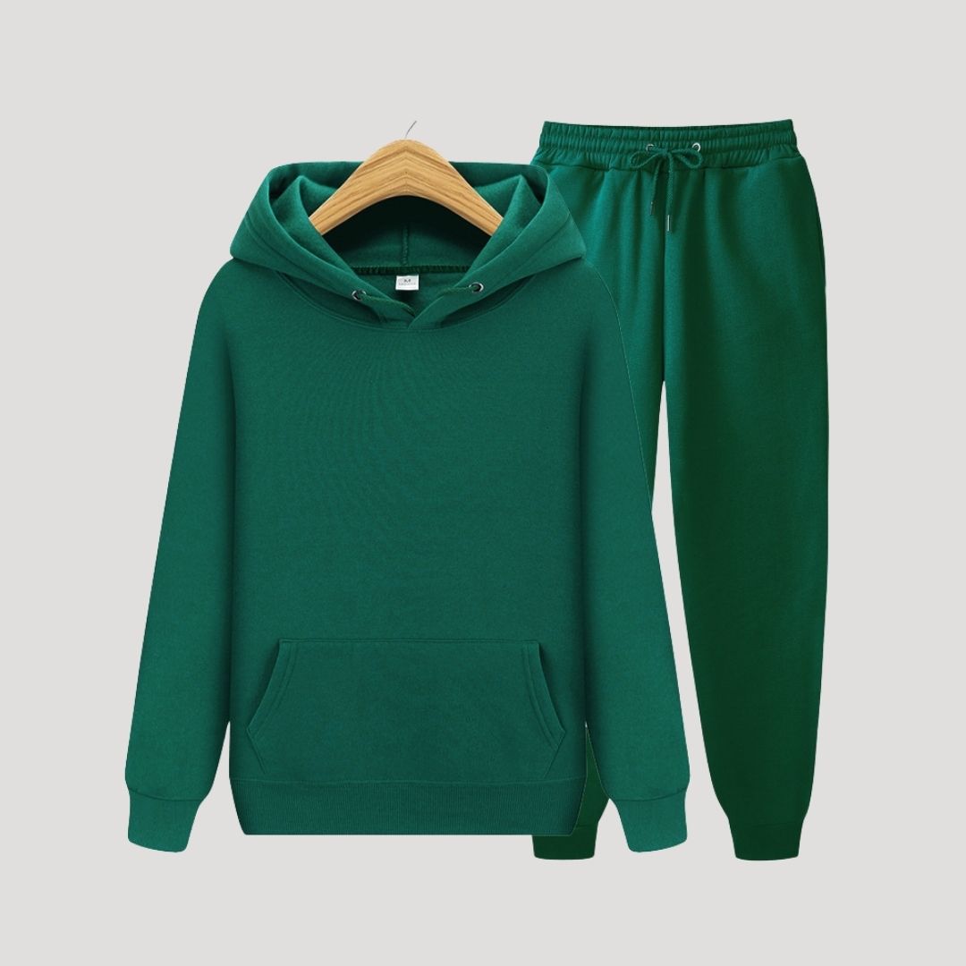 Men's and Women's Fleece Tracksuit Set 8