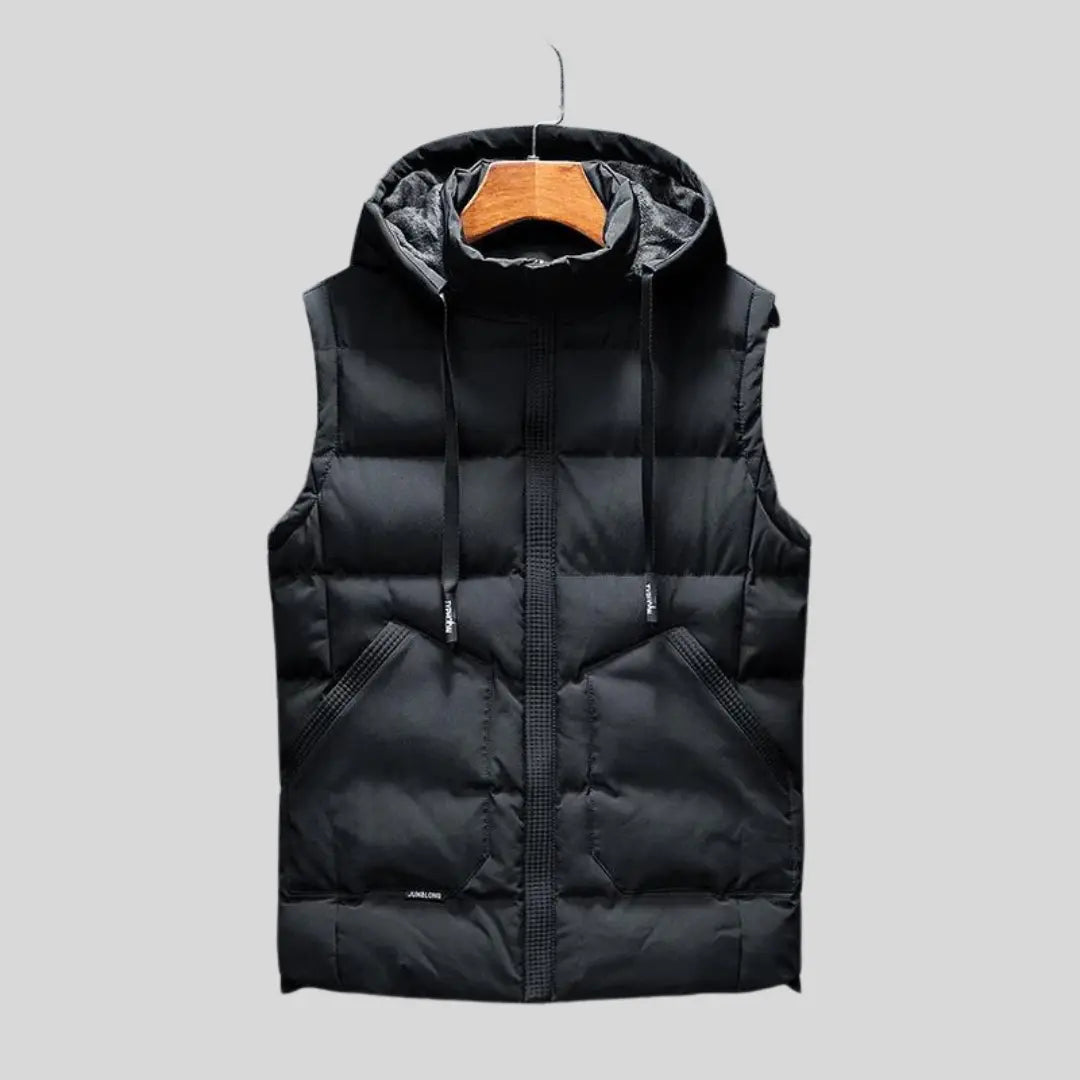 Unisex Exclusive Hooded Vest for Stylish Comfort 0