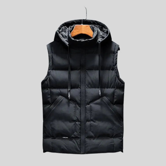 Unisex Exclusive Hooded Vest for Stylish Comfort 0