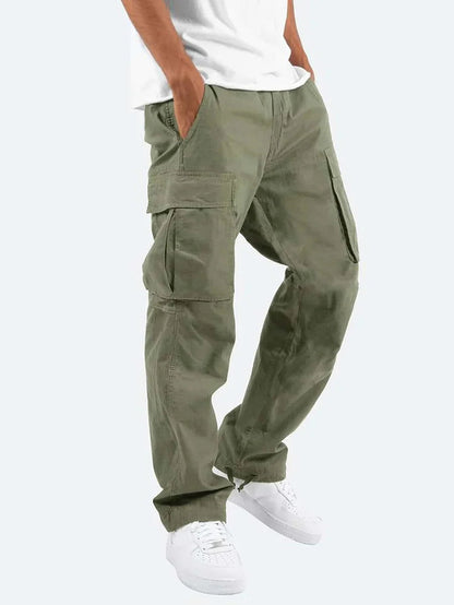 Women's Cargo Pants for Women - Casual Straight Leg Style 1