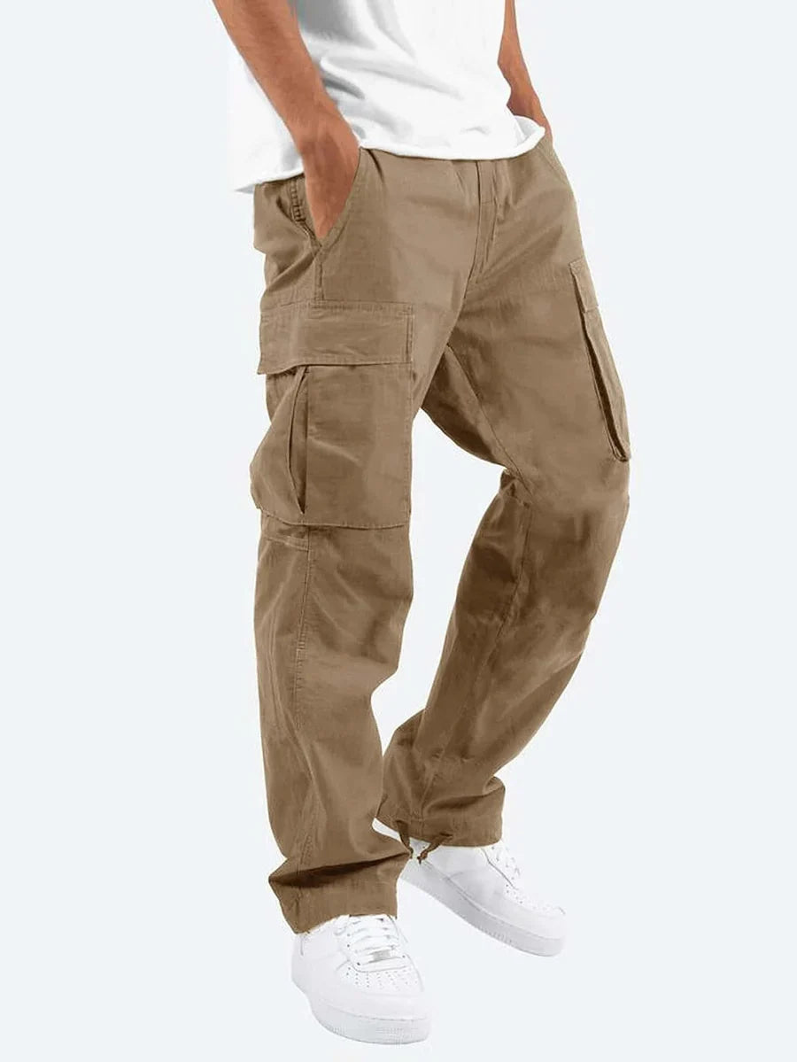 Women's Cargo Pants for Women - Casual Straight Leg Style 3