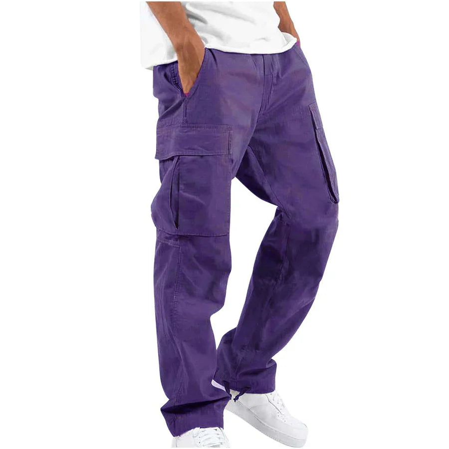 Women's Cargo Pants for Women - Casual Straight Leg Style 7