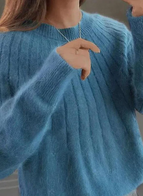 Women's Cashmere Sweater - Elegant Knit Pullover 0