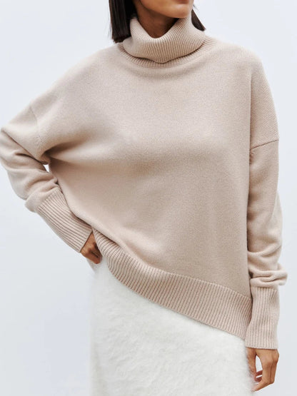 Women's Cozy Turtleneck Sweater 8