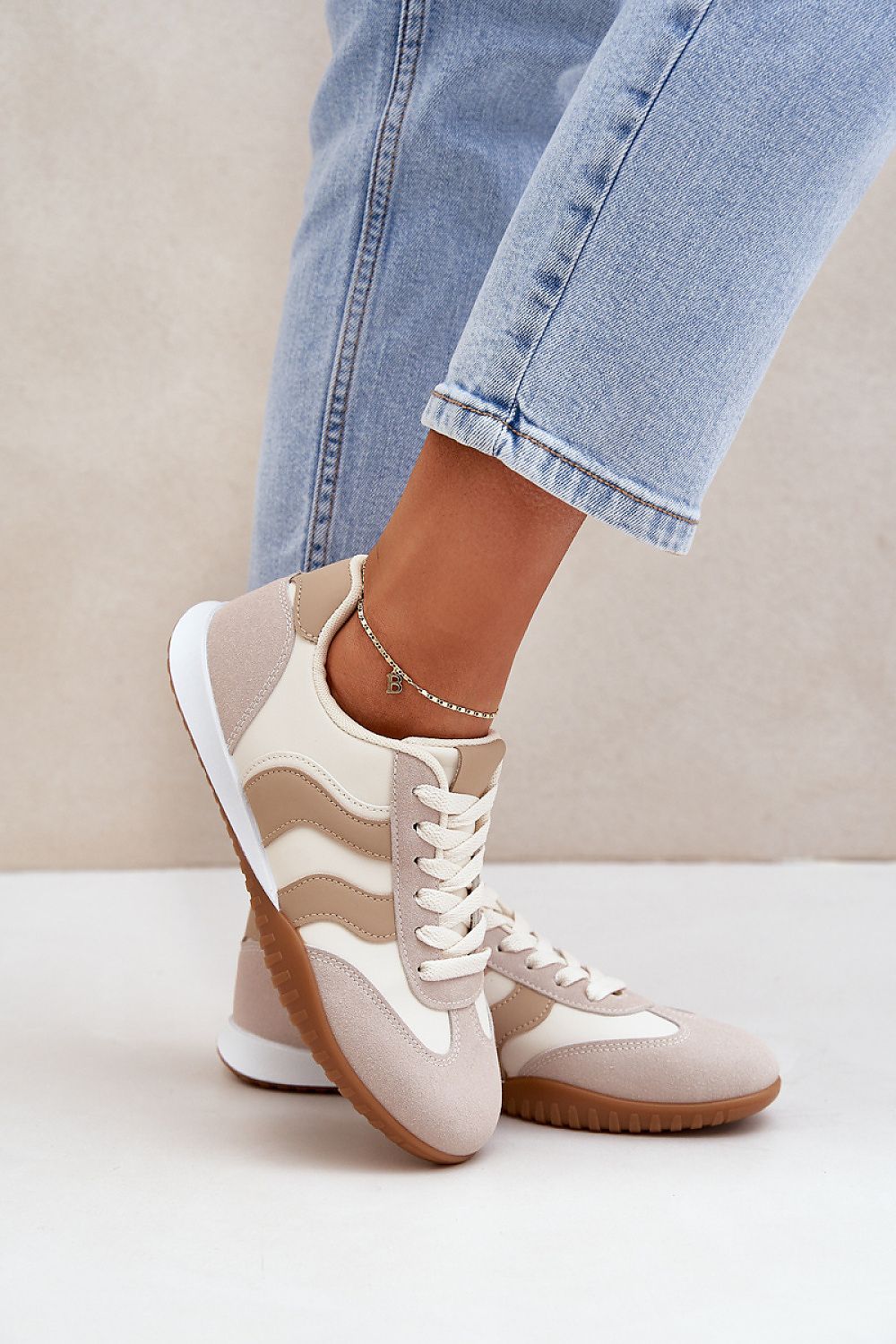 Women's Eco-Leather White Sneakers 5