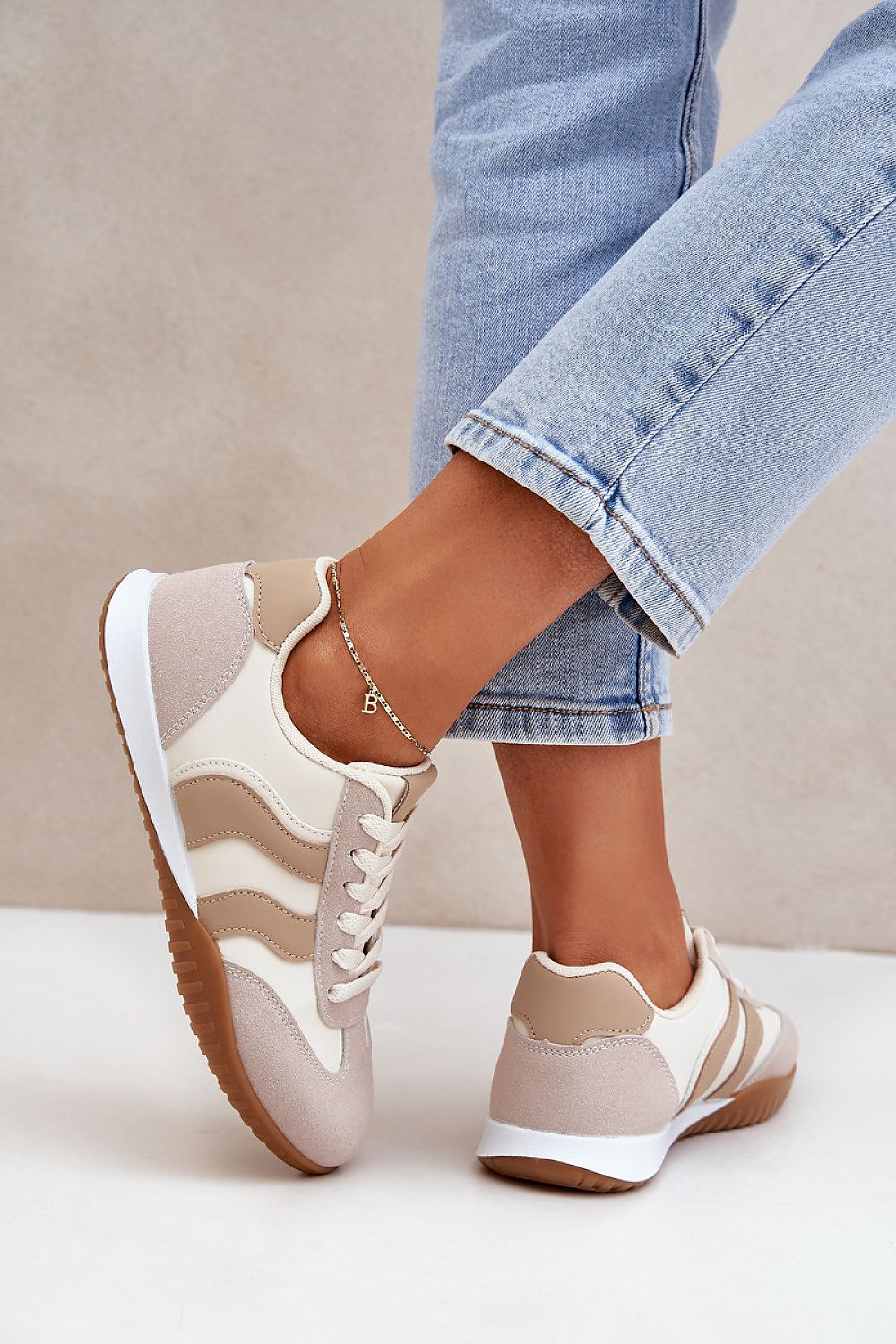 Women's Eco-Leather White Sneakers 6