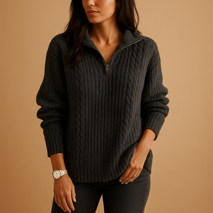 Women's Half-Zip Jumper 1