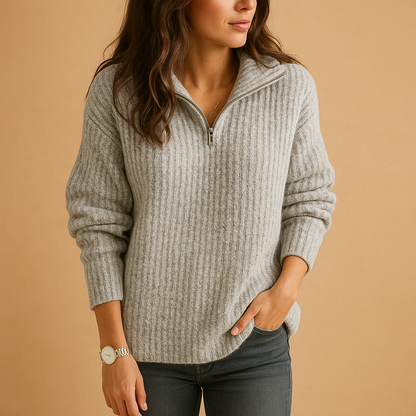 Women's Half-Zip Jumper 2