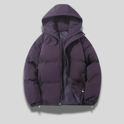 Women's Hooded Winter Coat - Insulated Long Puffer Coat 3