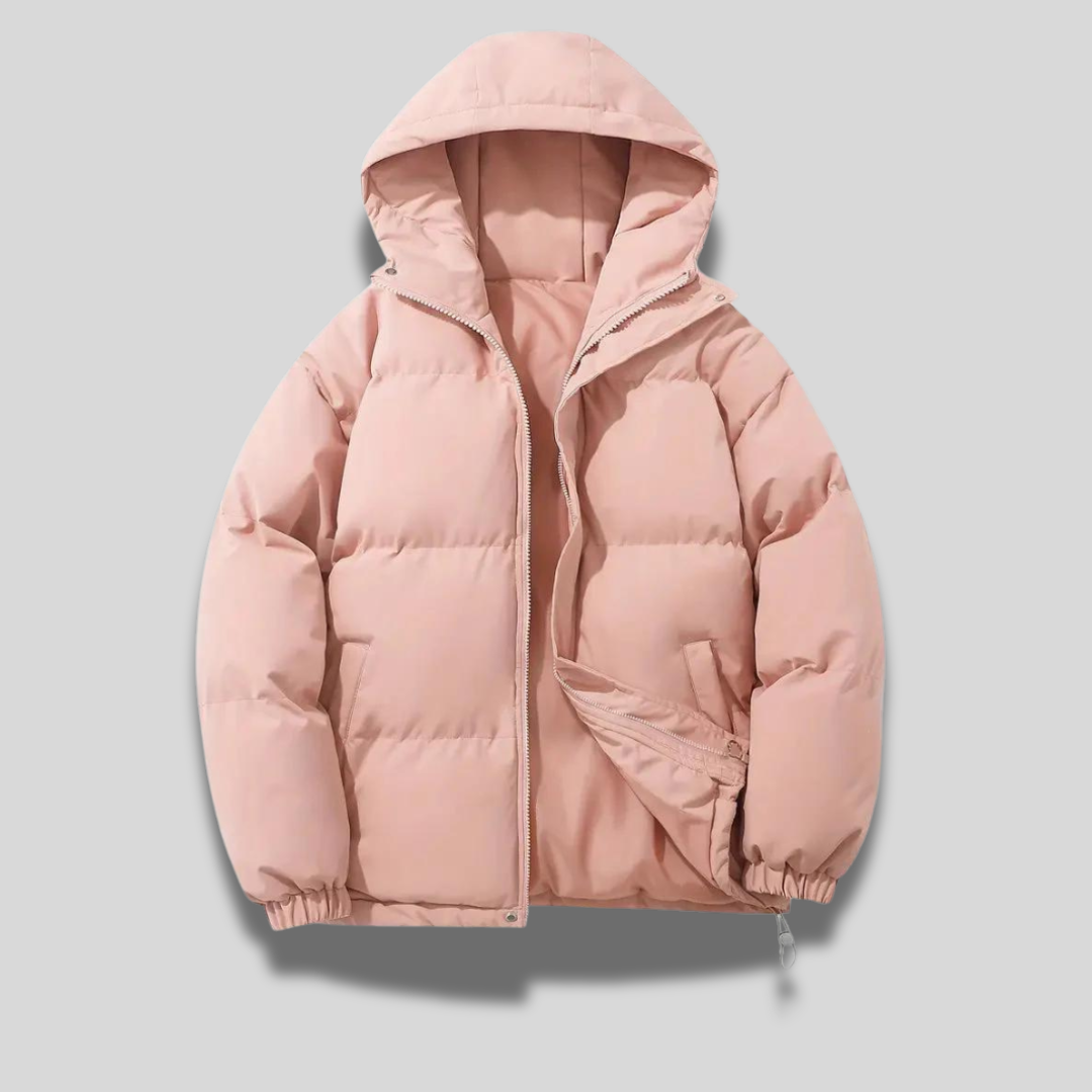 Women's Hooded Winter Coat - Insulated Long Puffer Coat 5