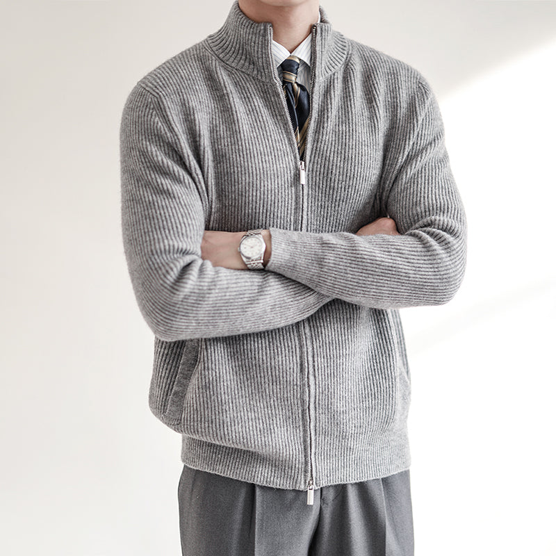 Men's Knitted Cardigan Sweater