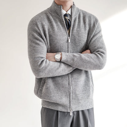 Men's Knitted Cardigan Sweater