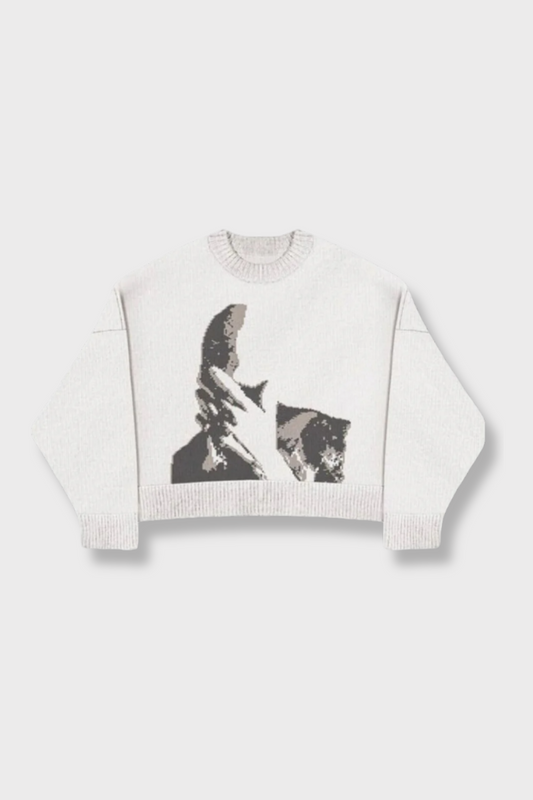 Women's Knitted Crewneck Sweater 0