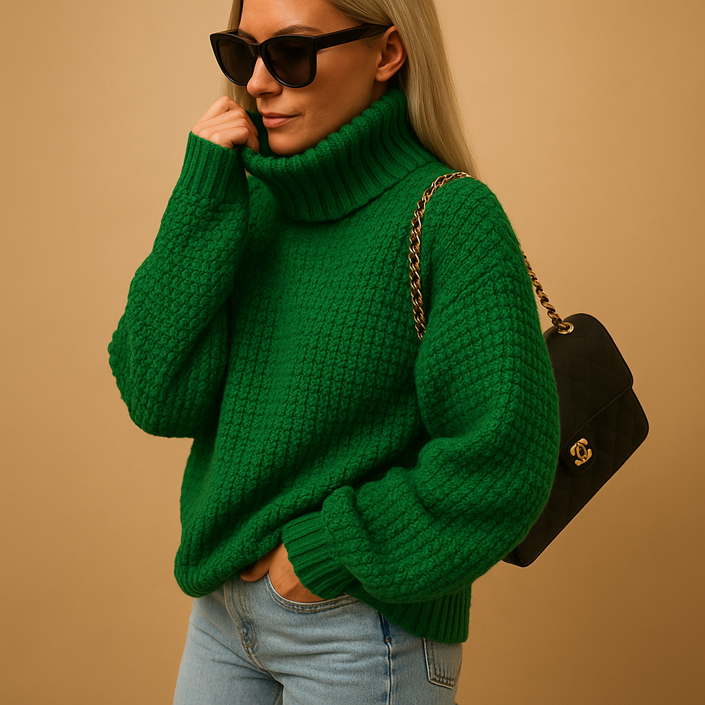 Women's Knitted Crop Sweater 3