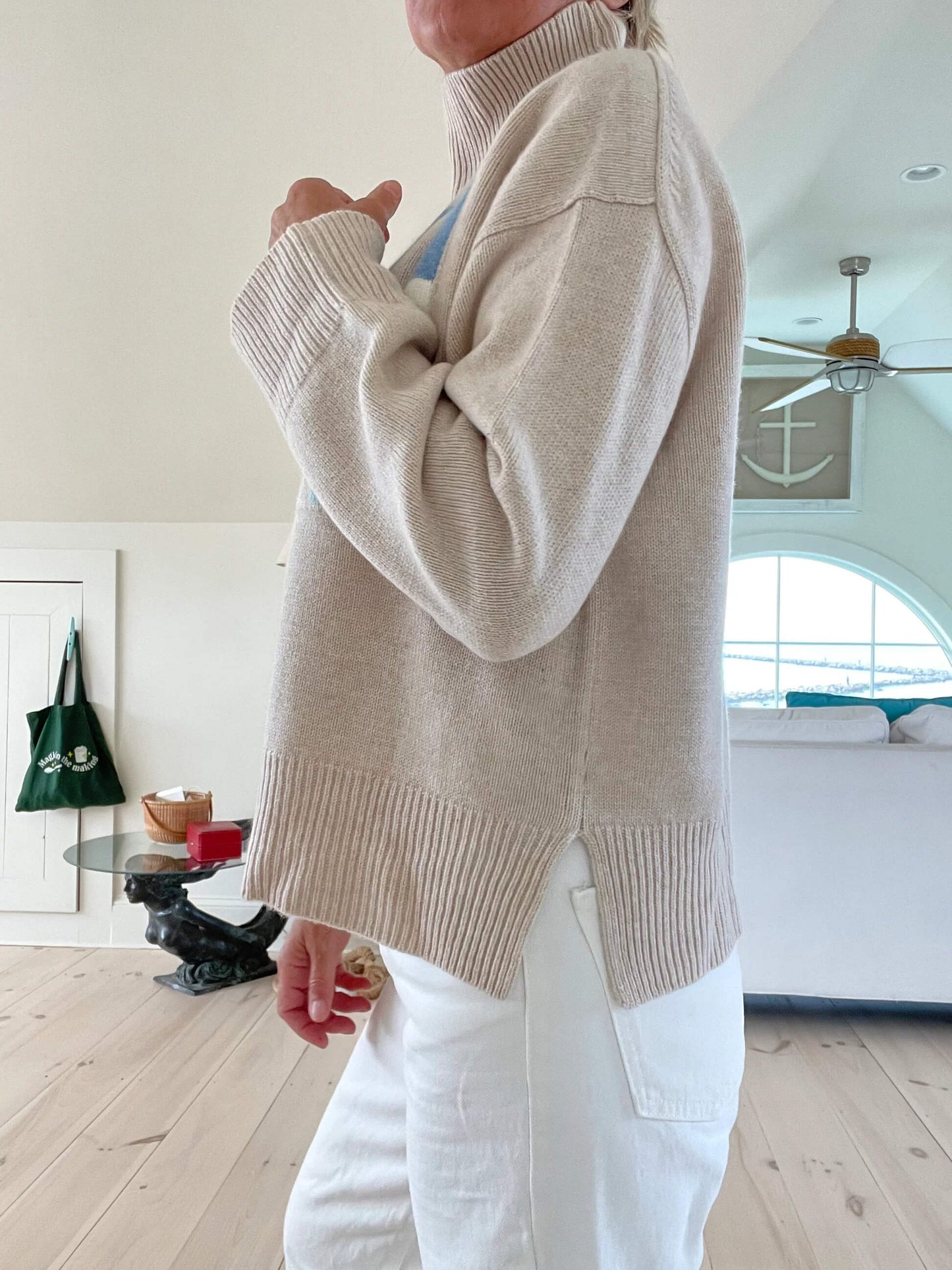 Women's Knitted Turtleneck Sweater 3