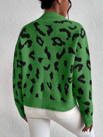 Women's Leopard Print Sweater 4