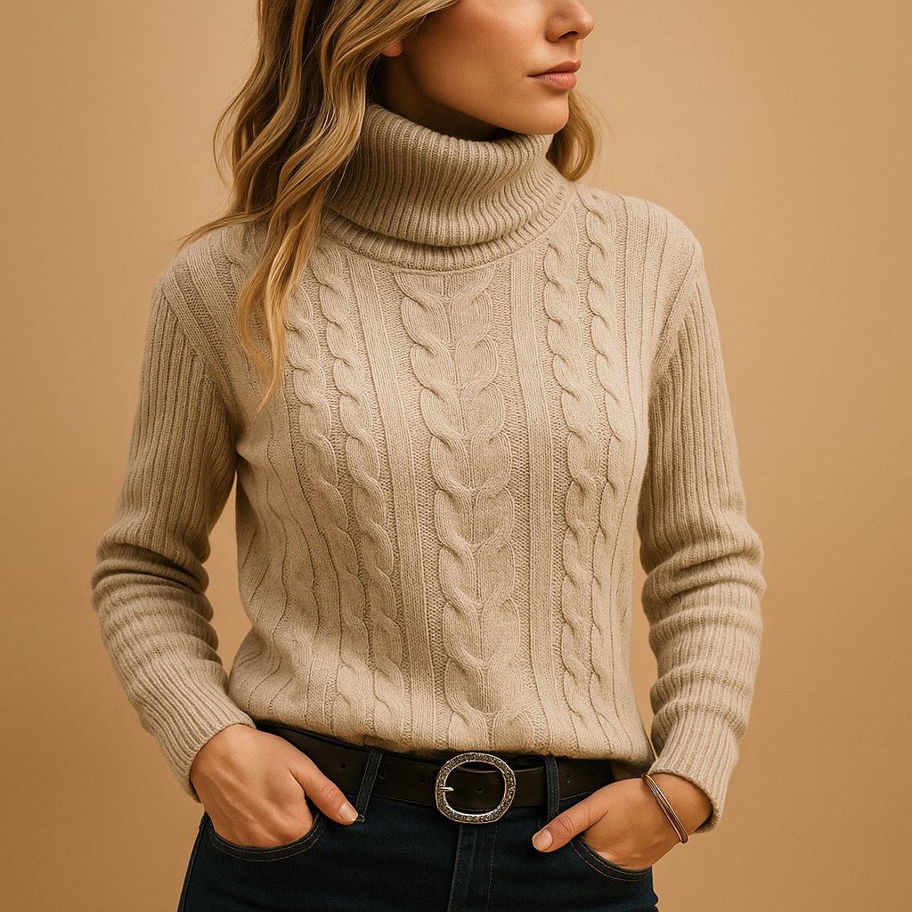 Women's Lightweight Turtleneck Jumper 0