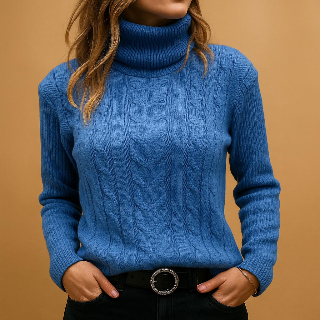 Women's Lightweight Turtleneck Jumper 2