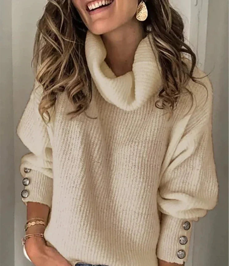 Women's Lightweight Turtleneck Sweater 1