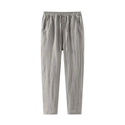 Women's Linen Wide Leg Trousers 9