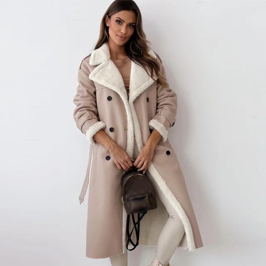 Women's Long Elegant Winter Coat 1