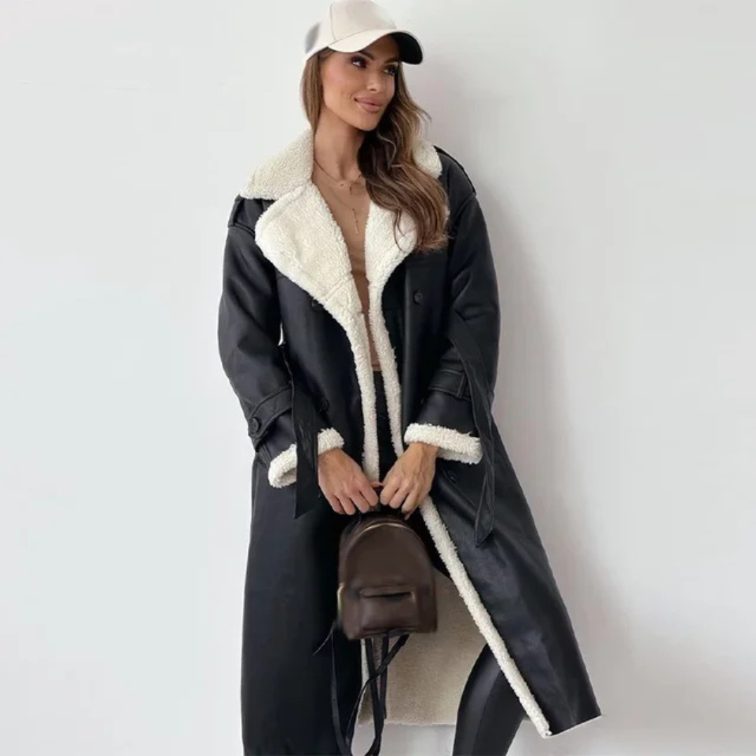 Women's Long Elegant Winter Coat 2
