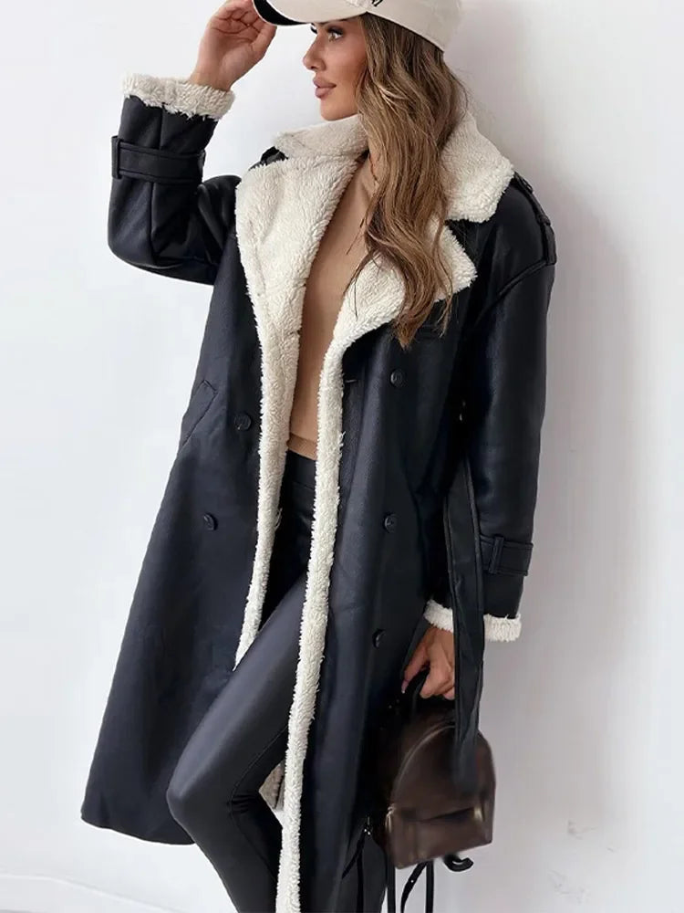 Women's Long Elegant Winter Coat 3