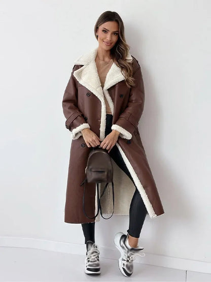 Women's Long Elegant Winter Coat 5