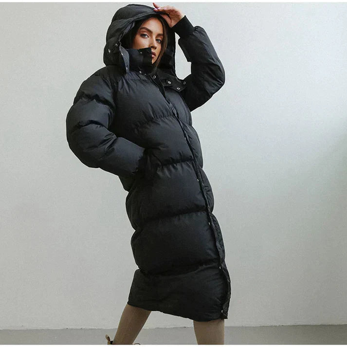 Women's Long Puffer Jacket for Winter Coats 0