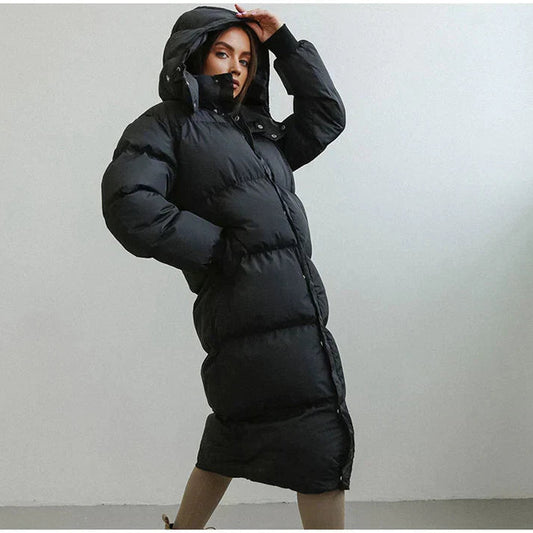 Women's Long Puffer Jacket for Winter Coats 0