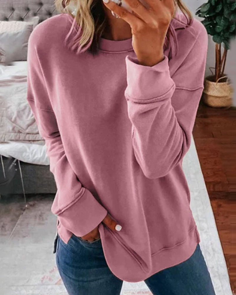 Women's Long Sleeve Casual Blouse Plus Size Tops 1