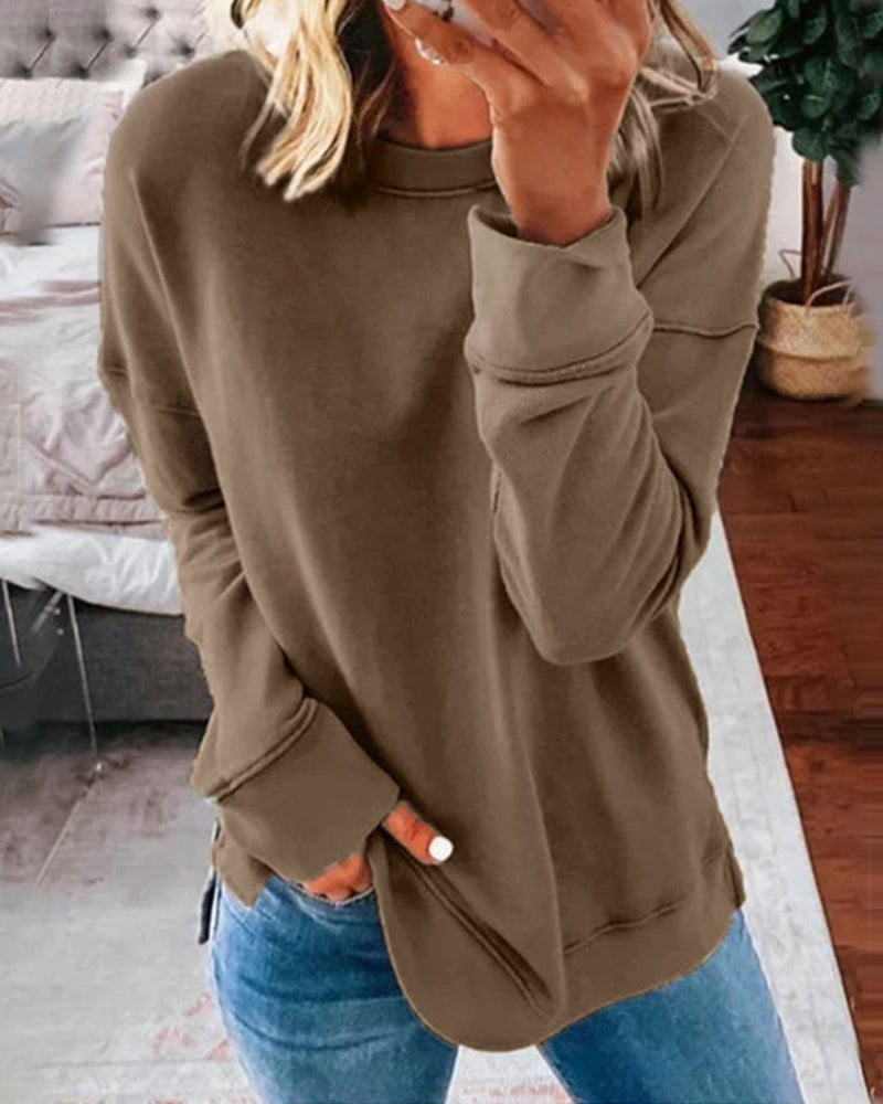 Women's Long Sleeve Casual Blouse Plus Size Tops 2