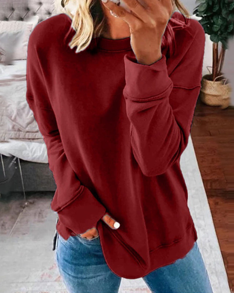Women's Long Sleeve Casual Blouse Plus Size Tops 4