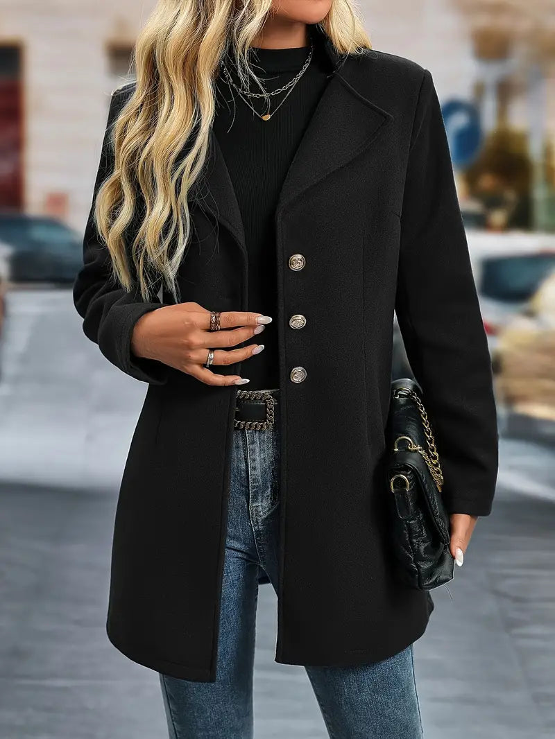 Women's Long Winter Coat - Elegant Design for Cold Weather 1