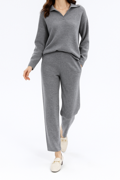 Women's Loungewear Polo Knit Set 5